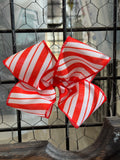 Candy Cane Lane Hair Bow