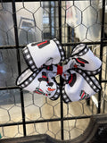 Frosty the Snowman Hair Bow