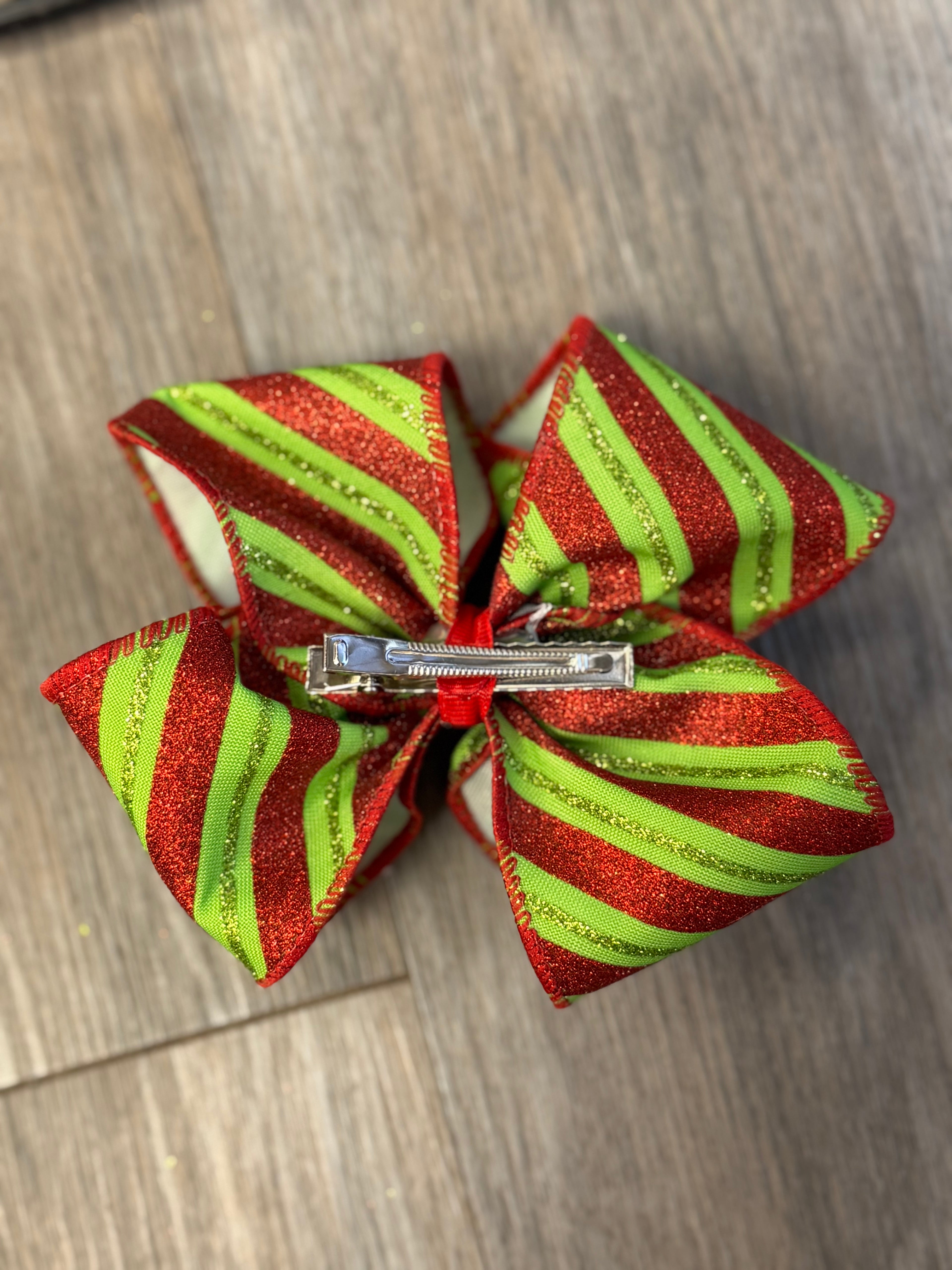 Jolly Stripes Hair Bow