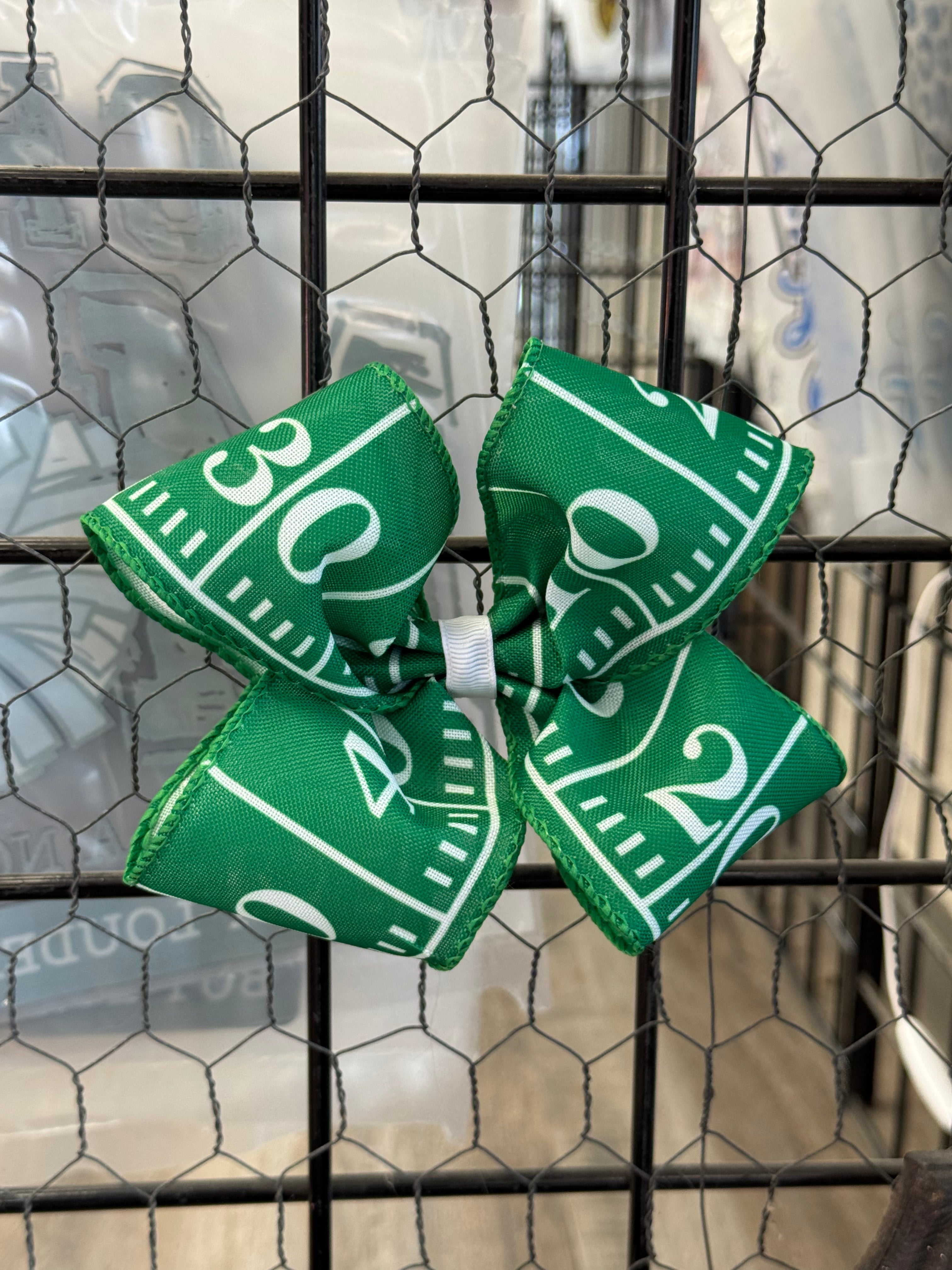 Yards to Go Hair Bow